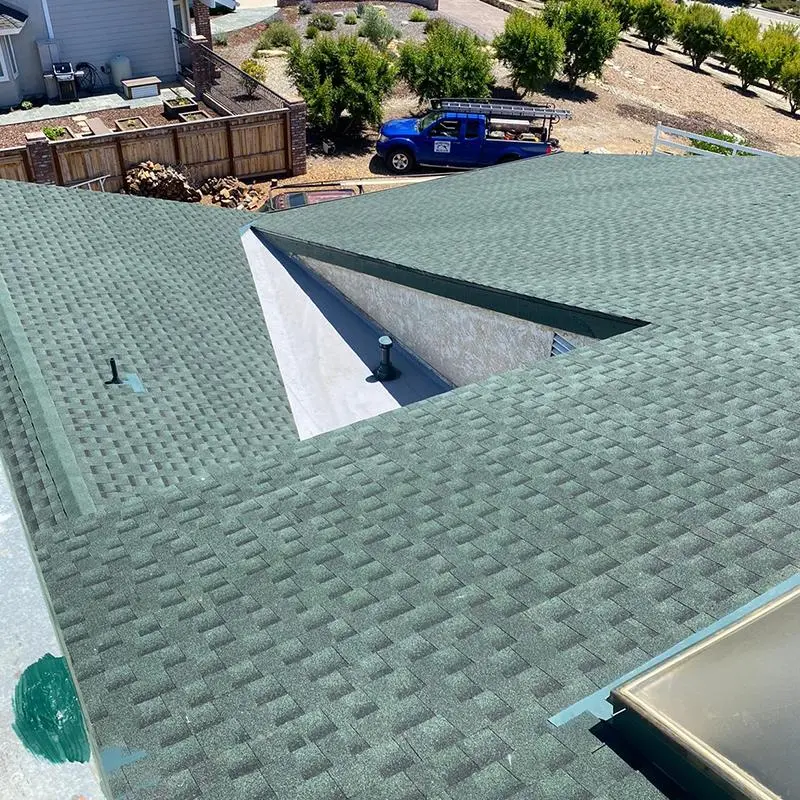 Completed roofing project example 1 - Paso Robles area