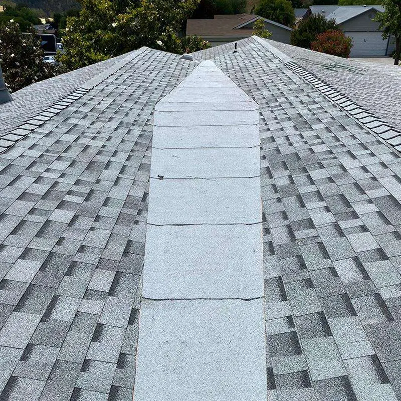 Completed roofing project example 3 - Paso Robles area