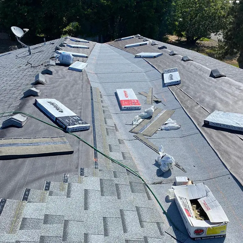 Completed roofing project example 4 - Paso Robles area