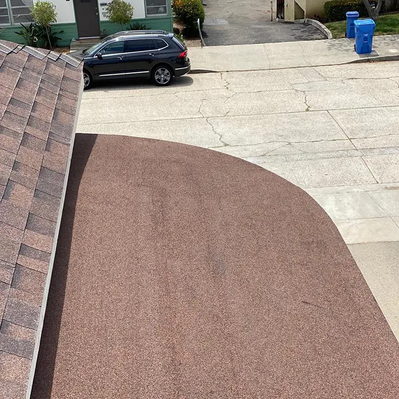Completed roofing project example 6 - Paso Robles area